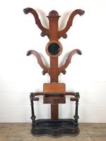 Antique Victorian Mahogany Tree Shaped Hall Stand (2 of 10) Antique Victorian Mahogany Tree Shaped Hall Stand (2 of 10)