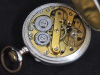 Antique Silver Pocket Watch Keyless Wind Open Face Pocket Watch Swiss Made (2 of 5) Antique Silver Pocket Watch Keyless Wind Open Face Pocket Watch Swiss Made (2 of 5)