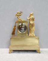 French Bronze Gilt Romanesque Empire Style Mantel Clock by Cailly Aine (11 of 12) French Bronze Gilt Romanesque Empire Style Mantel Clock by Cailly Aine (11 of 12)