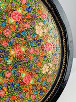 Kashmiri Papier-mâché Tray (2 of 10) Kashmiri Papier-mâché Tray (2 of 10)