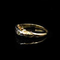 Antique Amethyst Peridot and Diamond Scroll Boat 18ct Yellow Gold Ring (7 of 10) Antique Amethyst Peridot and Diamond Scroll Boat 18ct Yellow Gold Ring (7 of 10)