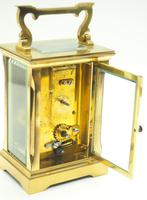 Superb French 8 Day Carriage Clock Lever Platform c.1900 Working (5 of 9) Superb French 8 Day Carriage Clock Lever Platform c.1900 Working (5 of 9)