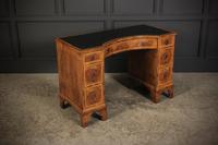 Queen Anne Style Burr Walnut Concave Writing Desk (11 of 18) Queen Anne Style Burr Walnut Concave Writing Desk (11 of 18)