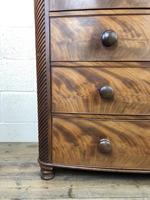 19th Century Mahogany Bow Front Chest of Drawers (12 of 12) 19th Century Mahogany Bow Front Chest of Drawers (12 of 12)