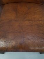 Library Leather Desk Chair c 1930 (3 of 4) Library Leather Desk Chair c 1930 (3 of 4)