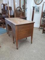 Edwardian Leather Top Desk (7 of 7) Edwardian Leather Top Desk (7 of 7)