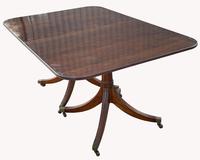 Mahogany Pedestal Dining Table by W. Tillman (5 of 8) Mahogany Pedestal Dining Table by W. Tillman (5 of 8)