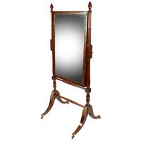 Fine Georgian Mahogany Cheval Mirror (3 of 8) Fine Georgian Mahogany Cheval Mirror (3 of 8)