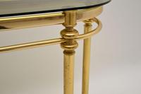 1970’s Vintage Brass & Glass Console Table (9 of 9) 1970’s Vintage Brass & Glass Console Table (9 of 9)