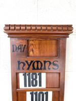 Early 20th Century Antique Hymn Board (2 of 4) Early 20th Century Antique Hymn Board (2 of 4)