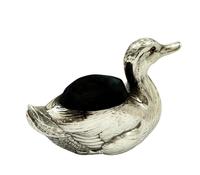Large Antique Sterling Silver Duck Pin Cushion 1915 (6 of 9) Large Antique Sterling Silver Duck Pin Cushion 1915 (6 of 9)