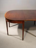 Good George III Period Mahogany D End Dining Table (3 of 6) Good George III Period Mahogany D End Dining Table (3 of 6)