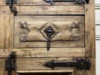 French Gothic Oak Rustic Cupboard or Wardrobe (11 of 22) French Gothic Oak Rustic Cupboard or Wardrobe (11 of 22)