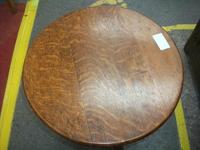 Circular Folding Oak Occasional Table (2 of 4) Circular Folding Oak Occasional Table (2 of 4)