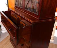 Tall Antique Secretaire Bureau Bookcase Astragal Glazed Mahogany Library Cabinet (10 of 13) Tall Antique Secretaire Bureau Bookcase Astragal Glazed Mahogany Library Cabinet (10 of 13)