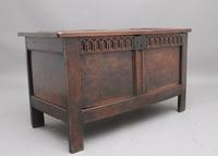 17th Century Oak Coffer with Four Panel Top (4 of 10) 17th Century Oak Coffer with Four Panel Top (4 of 10)