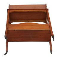 Victorian 19th Century Satin Walnut Bookcase / Book Trough (3 of 6) Victorian 19th Century Satin Walnut Bookcase / Book Trough (3 of 6)