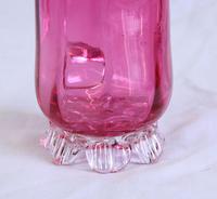 Antique Cranberry Glass Jug (4 of 6) Antique Cranberry Glass Jug (4 of 6)