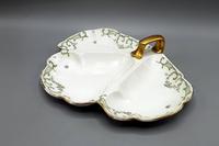 Antique Limoges 'D & C /L Bernardaud' 3 Section Serving Dish c.1900 (2 of 8) Antique Limoges 'D & C /L Bernardaud' 3 Section Serving Dish c.1900 (2 of 8)