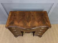 Burr Walnut Serpentine Fronted Knee Hole Desk (6 of 15) Burr Walnut Serpentine Fronted Knee Hole Desk (6 of 15)