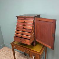 Spectacular Small Regency Antique Mahogany Collectors Cabinet (6 of 8) Spectacular Small Regency Antique Mahogany Collectors Cabinet (6 of 8)