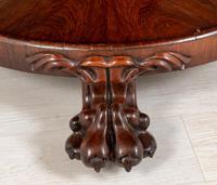 William IV Rosewood Flip Top Centre Table (3 of 9) William IV Rosewood Flip Top Centre Table (3 of 9)