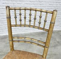 Regency Faux Bamboo Side Chair (4 of 6) Regency Faux Bamboo Side Chair (4 of 6)