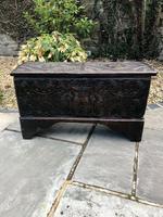 Small Antique Oak Coffer Carved 1660 (2 of 12) Small Antique Oak Coffer Carved 1660 (2 of 12)