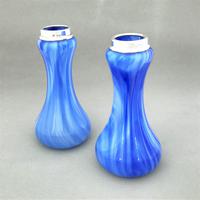 Striking Pair of Silver Mounted Vases (5 of 5) Striking Pair of Silver Mounted Vases (5 of 5)
