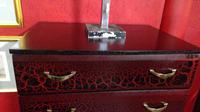 Pair of Lacquered Tallboy Chests of Drawers (3 of 5) Pair of Lacquered Tallboy Chests of Drawers (3 of 5)