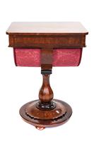 Fine Early Victorian Burr Walnut Work Table (3 of 10) Fine Early Victorian Burr Walnut Work Table (3 of 10)