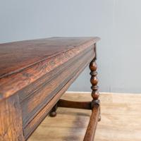 20th Century Long Oak Stool (2 of 5) 20th Century Long Oak Stool (2 of 5)