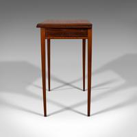 Antique Fold Over Card Table, English, Mahogany, Games, Occasional, Edwardian (6 of 12) Antique Fold Over Card Table, English, Mahogany, Games, Occasional, Edwardian (6 of 12)