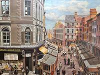 Figurative Art Oil Painting Manchester Market Place "The Street Traders" by Patrick Burke (5 of 34) Figurative Art Oil Painting Manchester Market Place "The Street Traders" by Patrick Burke (5 of 34)