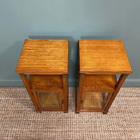 Unusual Pair of Victorian Satinwood Antique Cabinets (3 of 6) Unusual Pair of Victorian Satinwood Antique Cabinets (3 of 6)