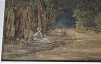Mary Smirke - Girls on a Woodland Path, Watercolour, Framed (4 of 8) Mary Smirke - Girls on a Woodland Path, Watercolour, Framed (4 of 8)