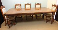 Antique Victorian Oak Extending Dining Table Eight to Ten Seater (4 of 14) Antique Victorian Oak Extending Dining Table Eight to Ten Seater (4 of 14)