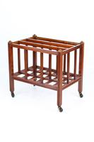 Small Edwardian Walnut Canterbury / Magazine Rack (3 of 13) Small Edwardian Walnut Canterbury / Magazine Rack (3 of 13)