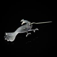 Antique Enamel and Paste Silver Peacock Bird Brooch Pin (7 of 10) Antique Enamel and Paste Silver Peacock Bird Brooch Pin (7 of 10)