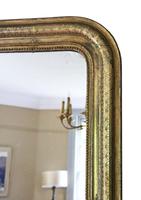 Gilt 19th Century overmantle wall mirror large (6 of 6) Gilt 19th Century overmantle wall mirror large (6 of 6)