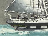 Edwardian Watercolour "Champion Of The Seas" Ship Black Ball Line Off Cape of Good Hope Signed Pierhead Artist Williams (20 of 39) Edwardian Watercolour "Champion Of The Seas" Ship Black Ball Line Off Cape of Good Hope Signed Pierhead Artist Williams (20 of 39)