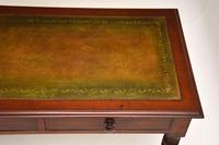 Antique Victorian Mahogany Leather Top Writing Table / Desk (4 of 9) Antique Victorian Mahogany Leather Top Writing Table / Desk (4 of 9)