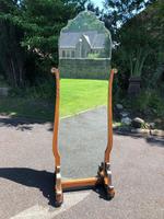 Antique Walnut Cheval Dressing Mirror (8 of 8) Antique Walnut Cheval Dressing Mirror (8 of 8)