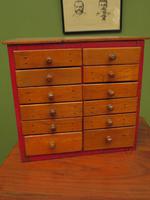 Antique Miniature Scratch Built Bank of Drawers, made from Jamaican Cigar Boxes (2 of 19) Antique Miniature Scratch Built Bank of Drawers, made from Jamaican Cigar Boxes (2 of 19)