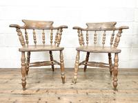 Pair of Antique Smoker’s Bow Chairs (2 of 10) Pair of Antique Smoker’s Bow Chairs (2 of 10)