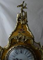 French Vernis Martin Mantel Clock (7 of 7) French Vernis Martin Mantel Clock (7 of 7)