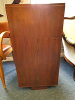 Vintage Mid Century Revolving Cocktail & Desk Teak Cabinet (4 of 8) Vintage Mid Century Revolving Cocktail & Desk Teak Cabinet (4 of 8)