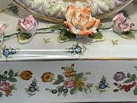 Pair of Small Dresden Victorian Style Porcelain Cherub Table Mirrors (6 of 60) Pair of Small Dresden Victorian Style Porcelain Cherub Table Mirrors (6 of 60)