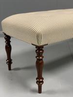 5' Newly Upholstered Regency Long Stool (6 of 6) 5' Newly Upholstered Regency Long Stool (6 of 6)