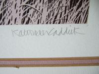 Kathleen Caddick Limited Edition Etching 'Beechwood' (3 of 6) Kathleen Caddick Limited Edition Etching 'Beechwood' (3 of 6)